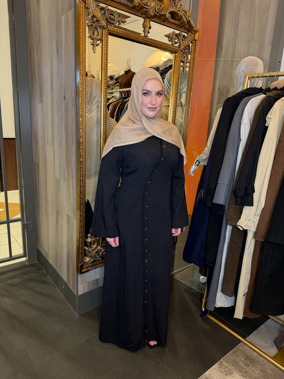 Fatima Button Dress