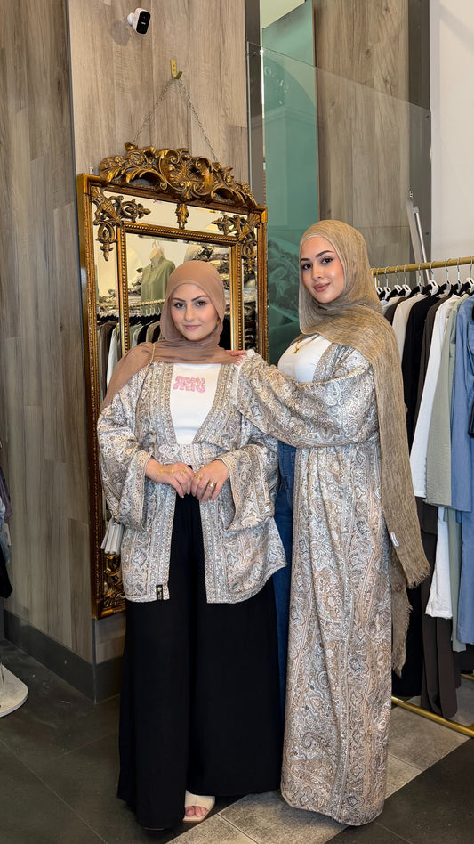 Short Pashmina Abaya