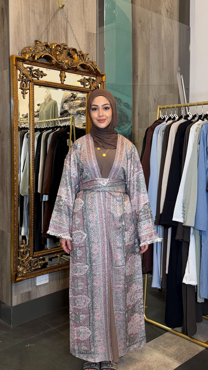 Long Pashmina Abaya