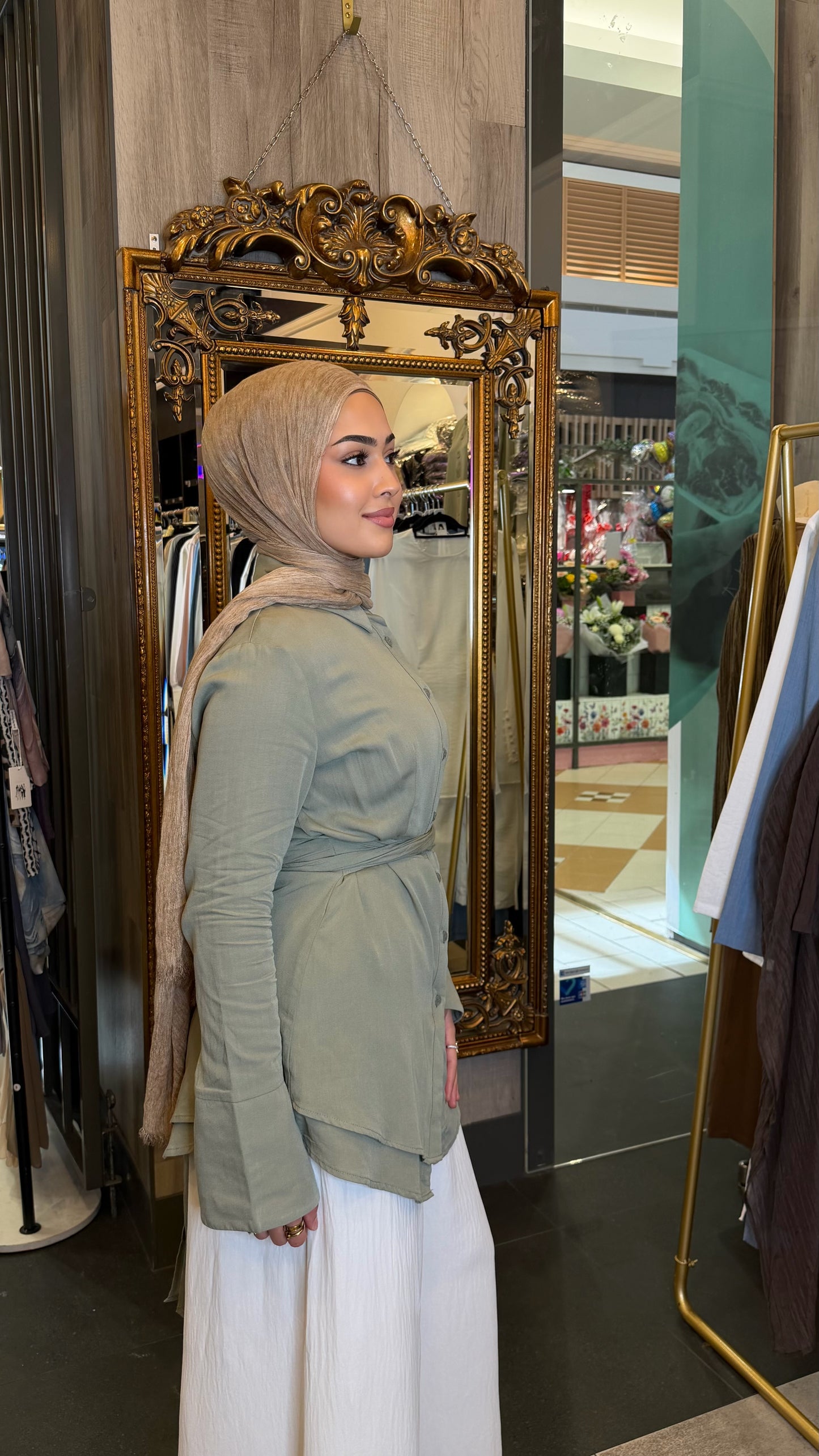 Layla Wrap Tie Shirt