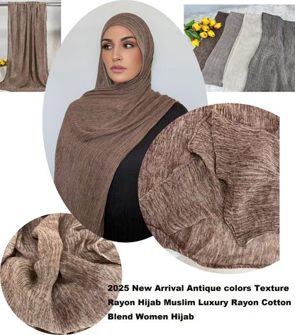 Textured Rayon Hijab