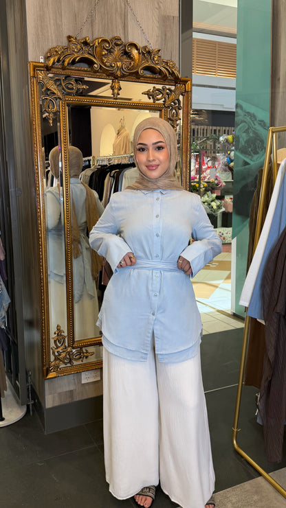 Layla Wrap Tie Shirt