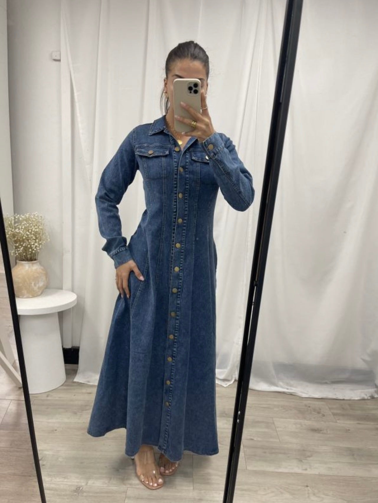 Jasmine Denim Dress