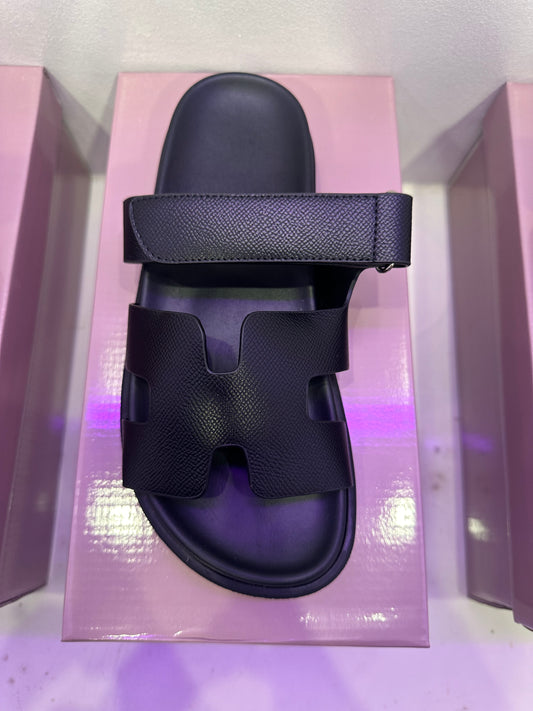 H Slides- Black