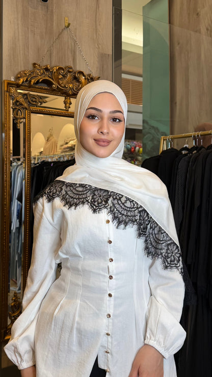 Lace Modal Hijab