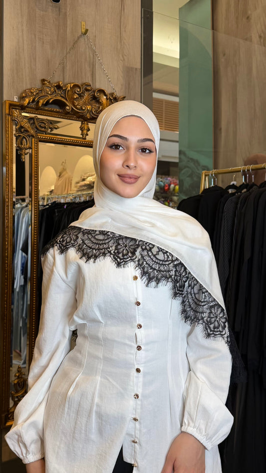 Lace Modal Hijab