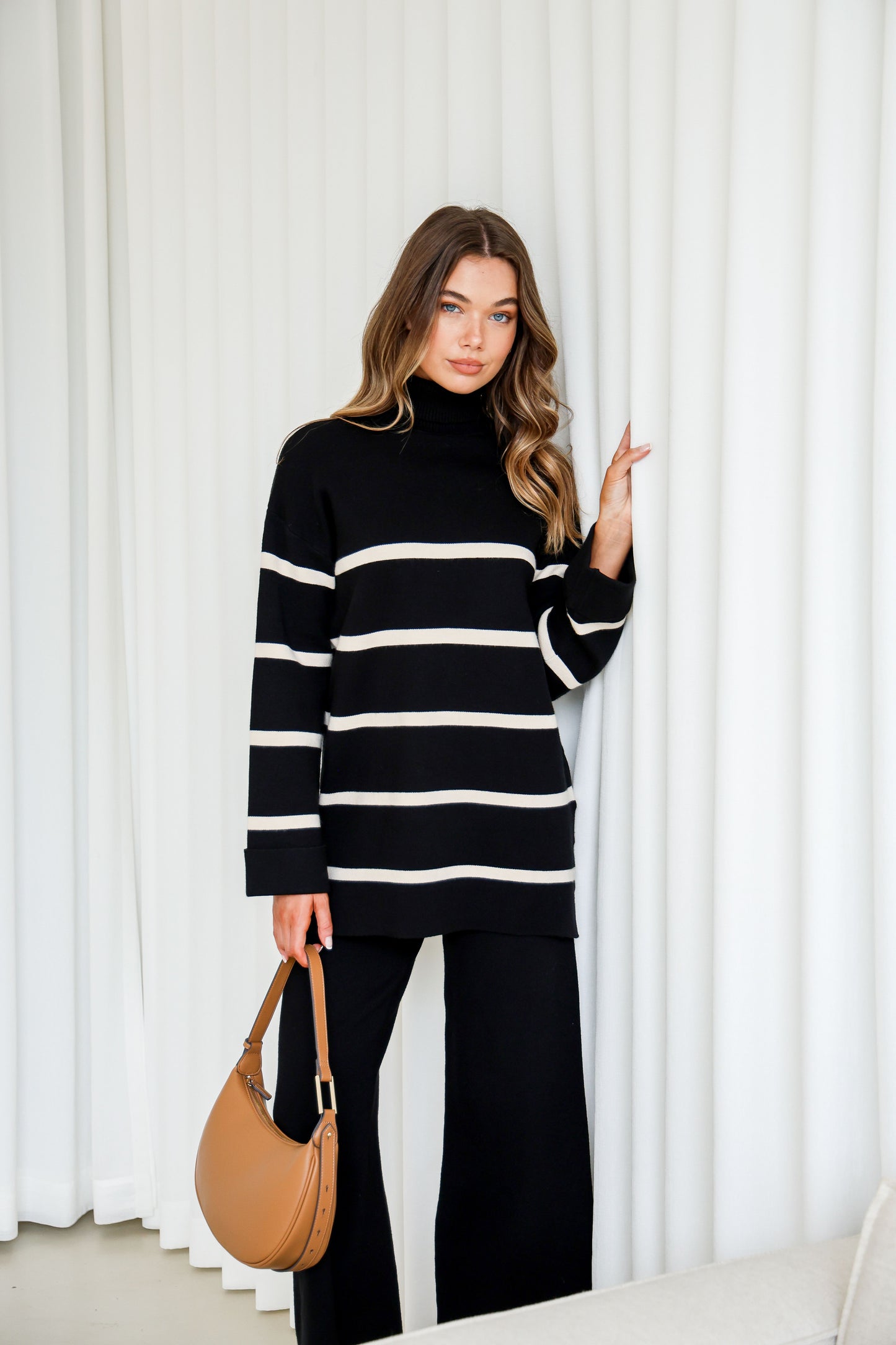 Stripe Set-Black