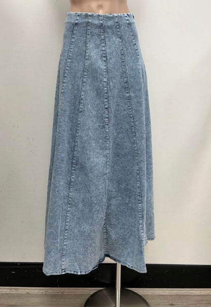Selin Denim Skirt