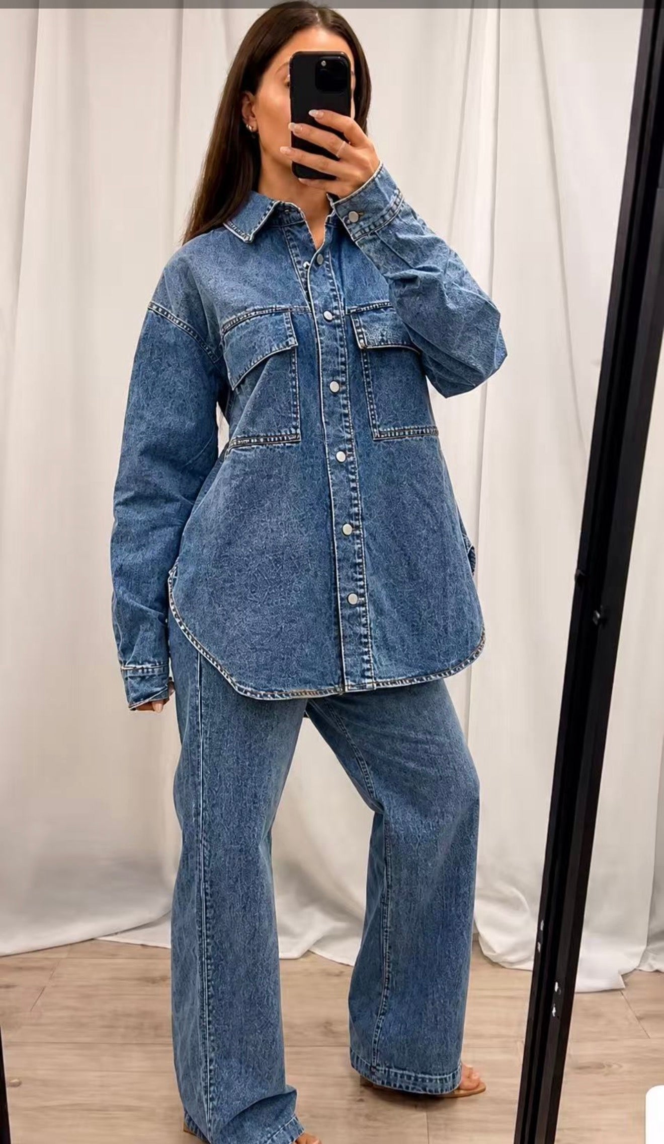 Harper Denim Set