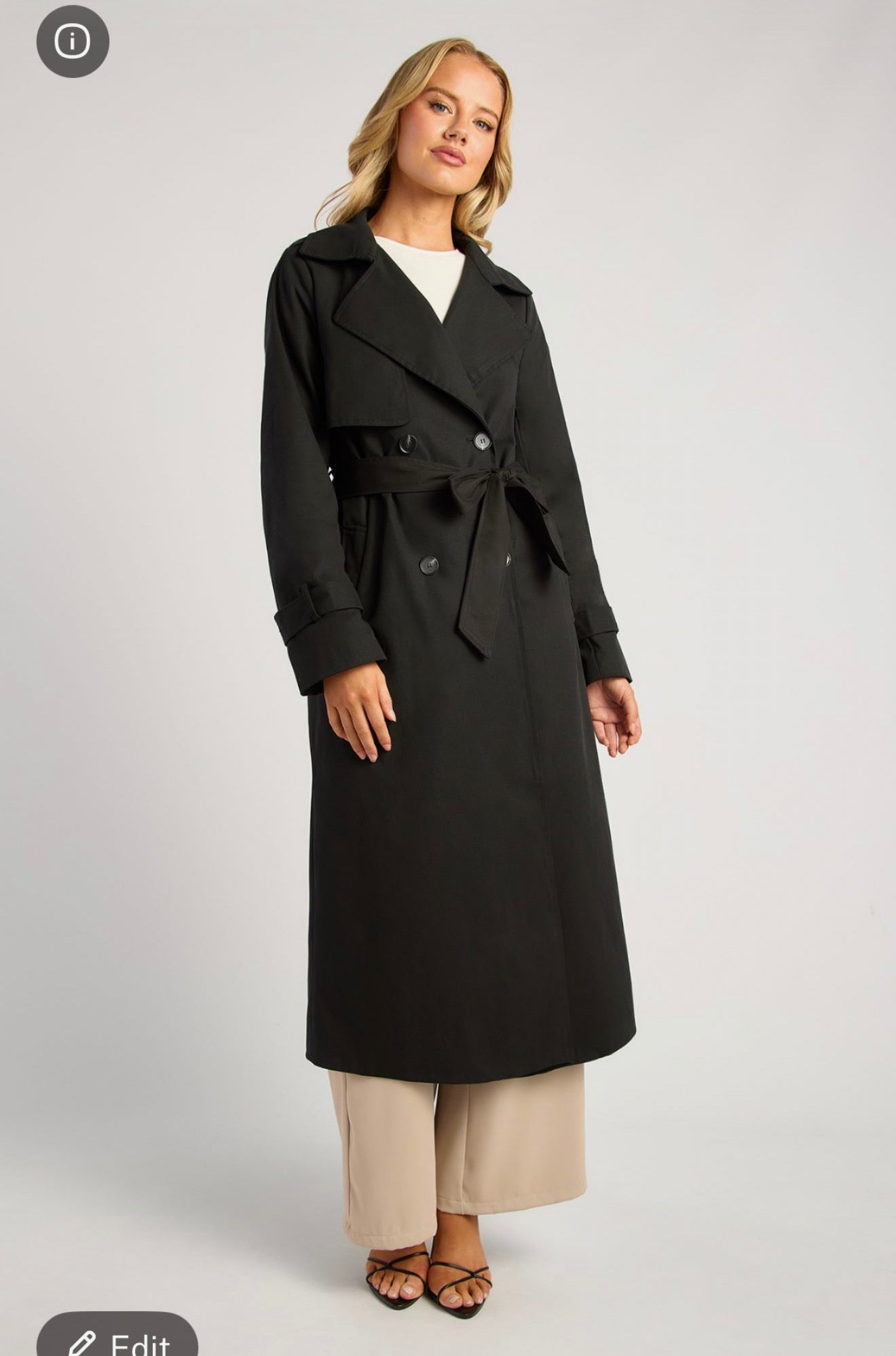 Dahlia Trench Coat