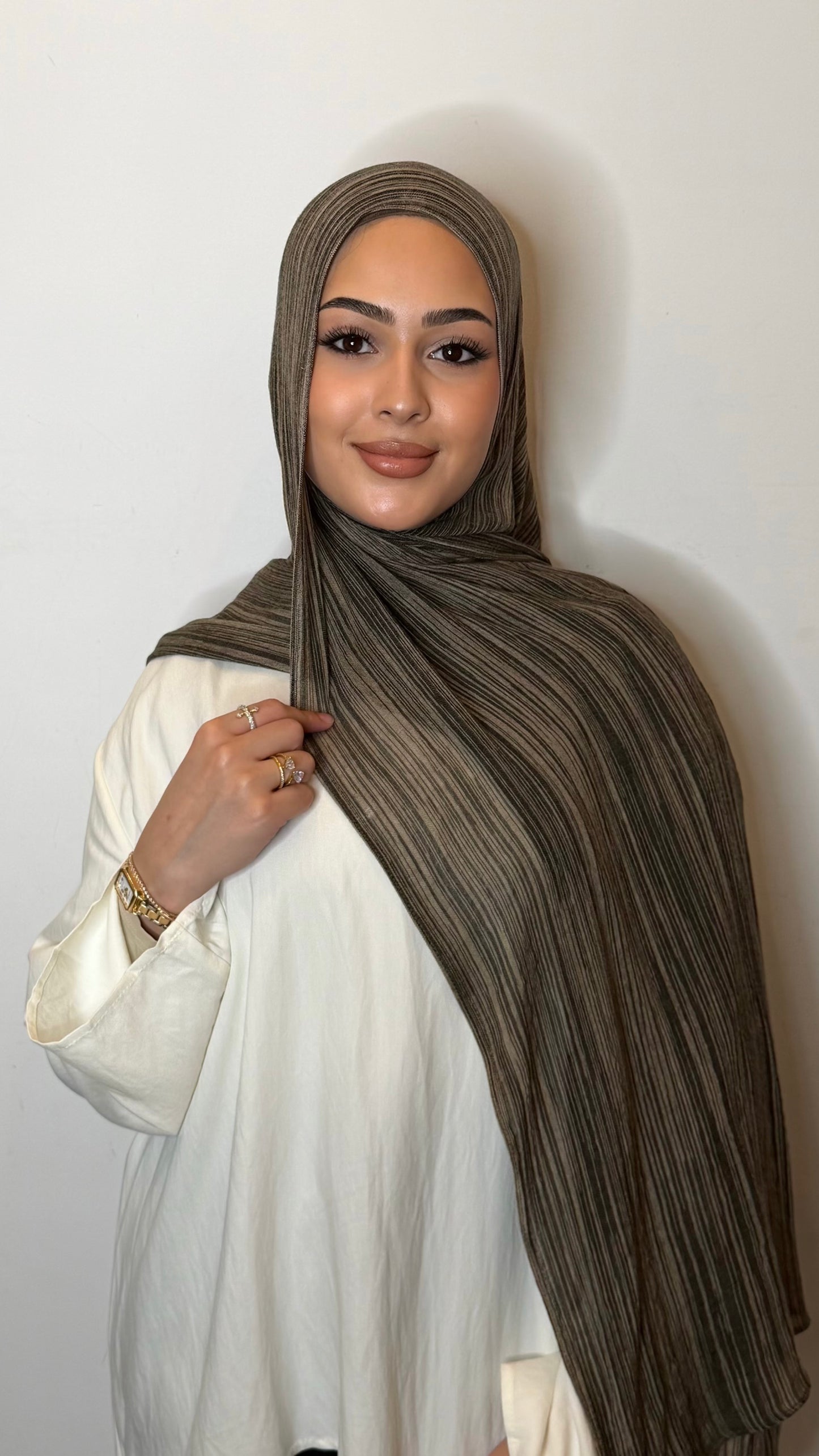 Ripple Textured Hijab