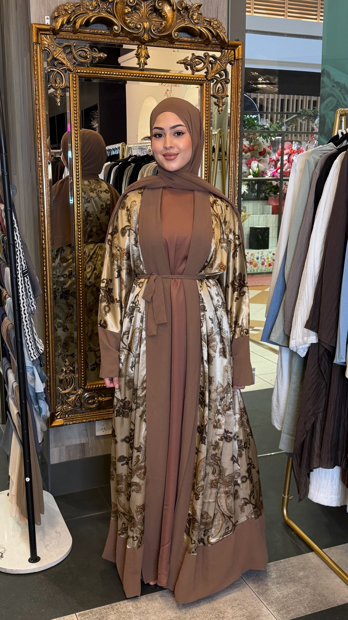 Layali Paisley Abaya