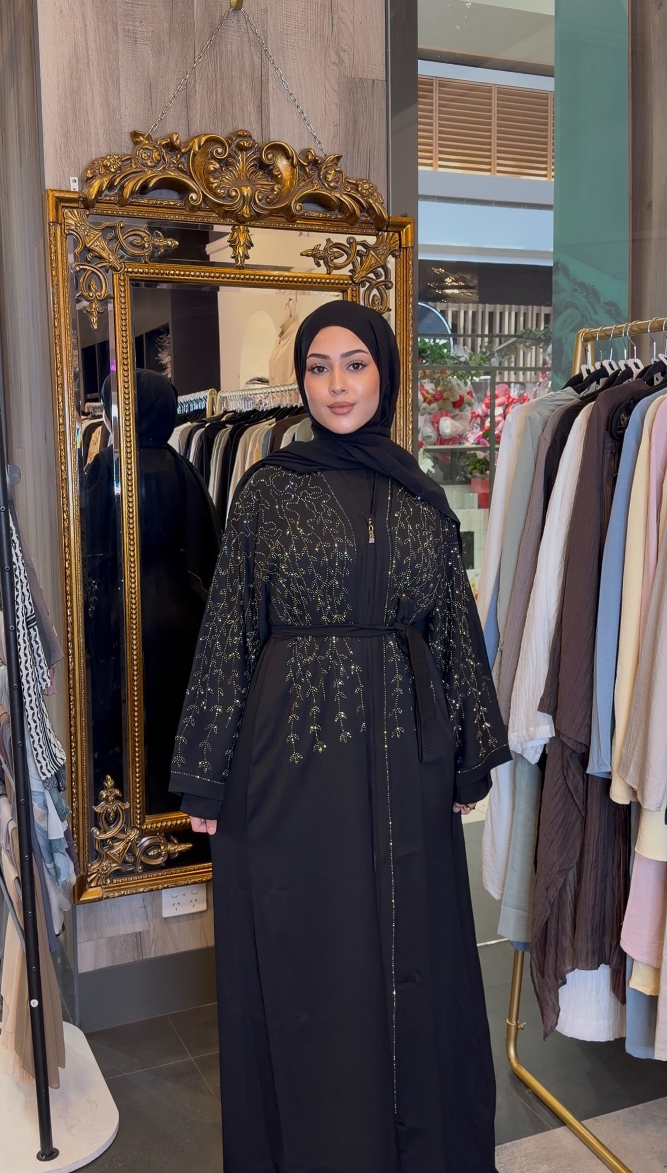Serene Zip Abaya