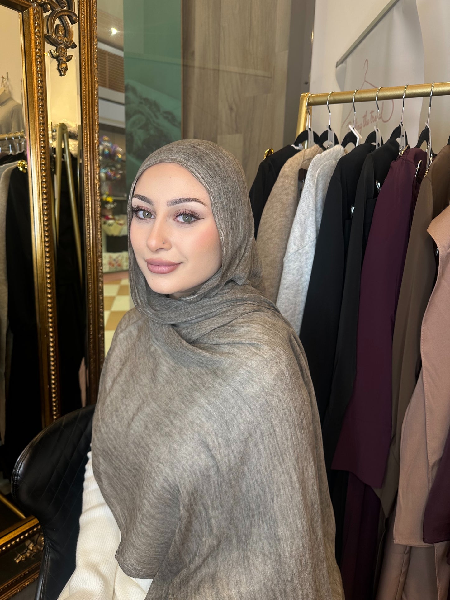 Rayon Hijab Frayed Edge