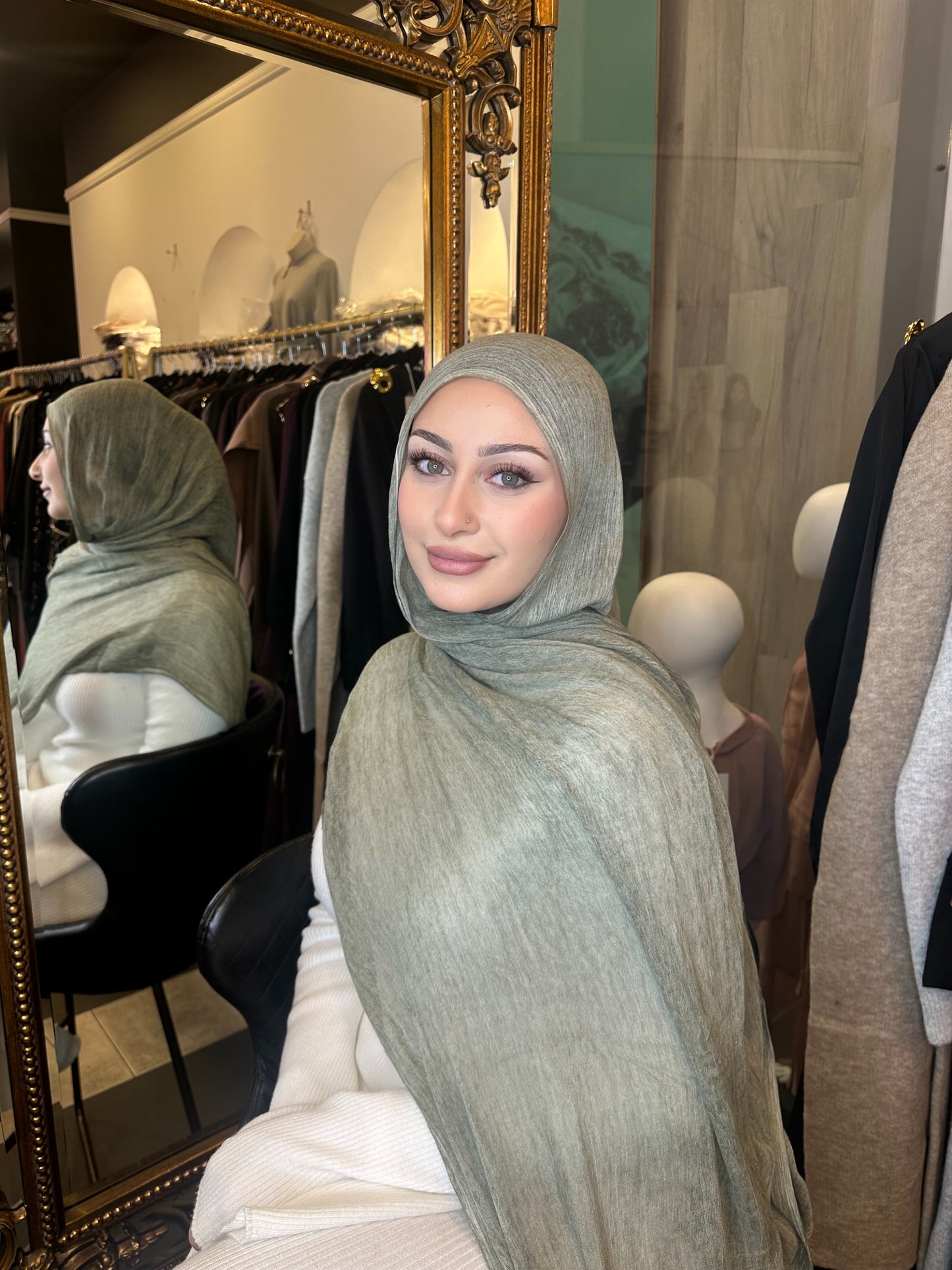Rayon Hijab Frayed Edge