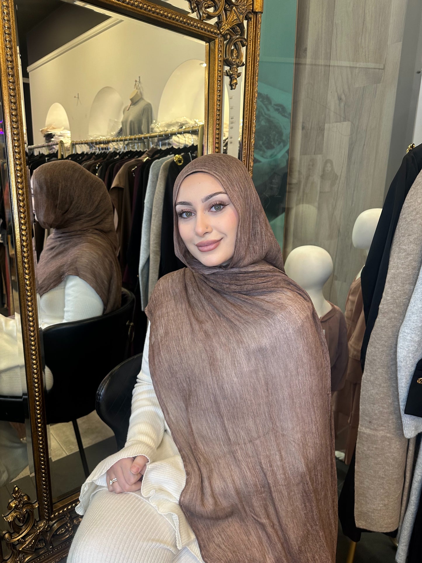 Rayon Hijab Frayed Edge