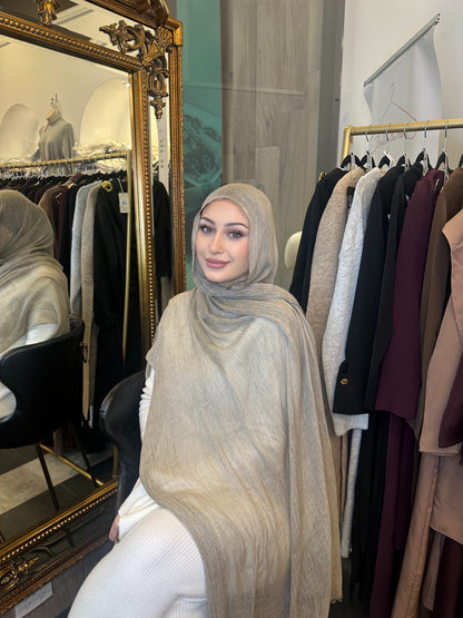 Rayon Hijab Frayed Edge