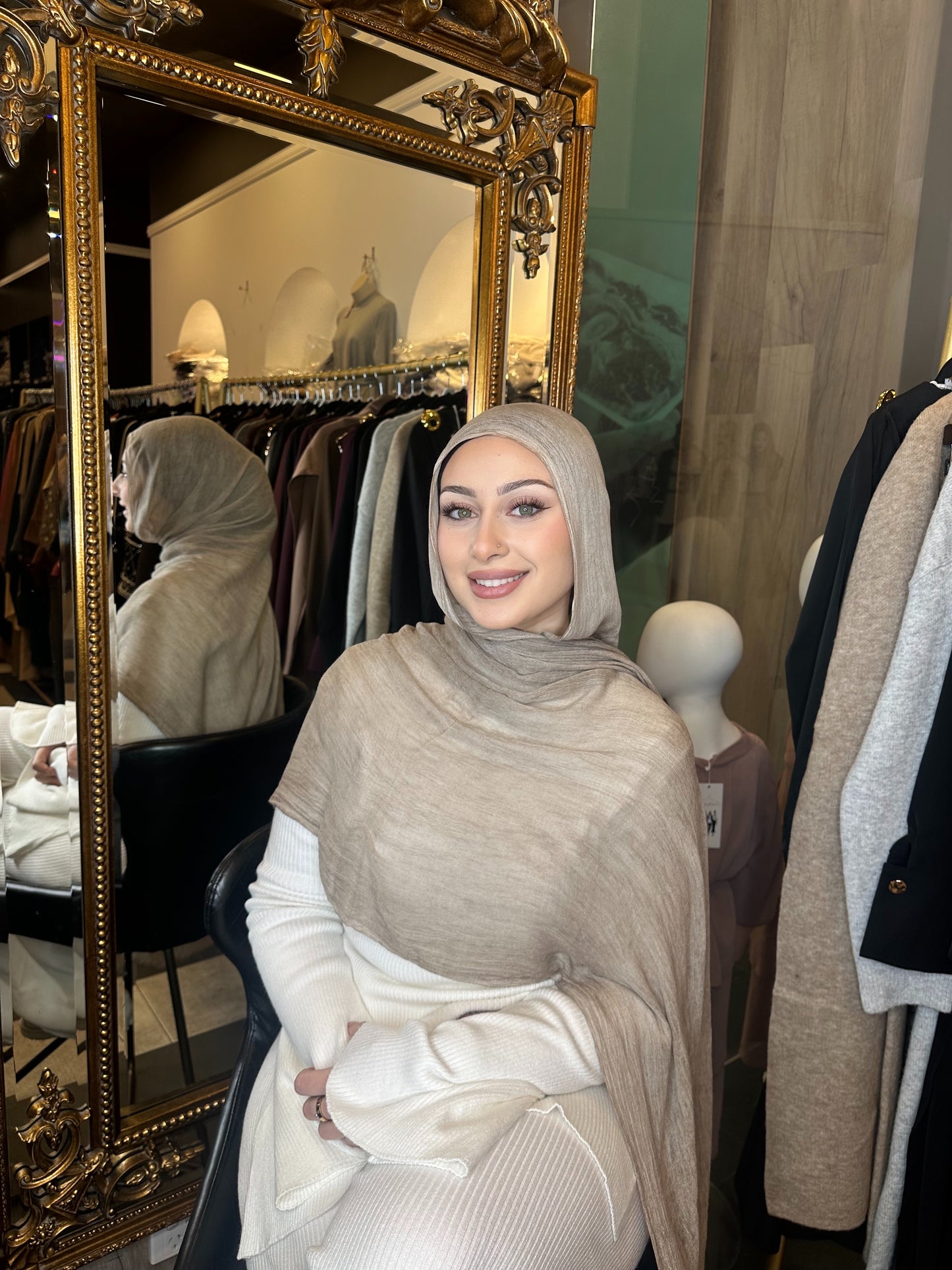 Rayon Hijab Frayed Edge