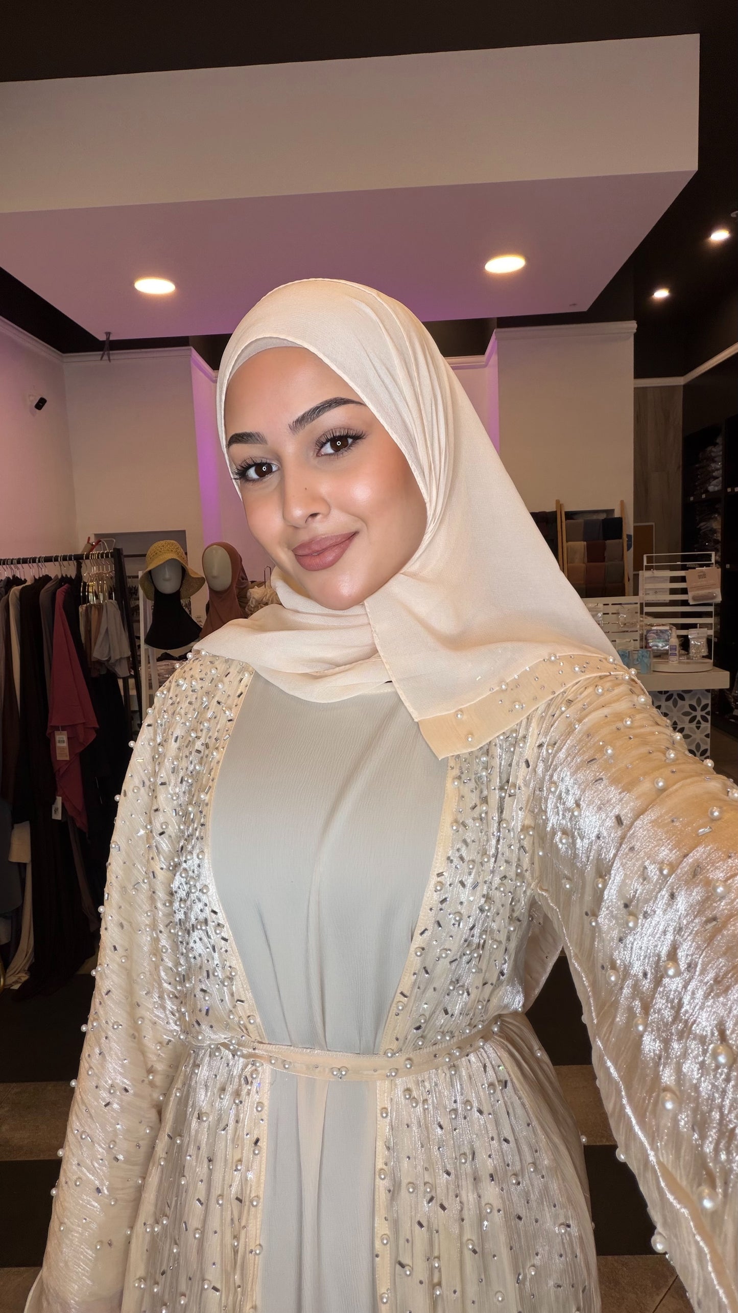 Banin Pearl Abaya