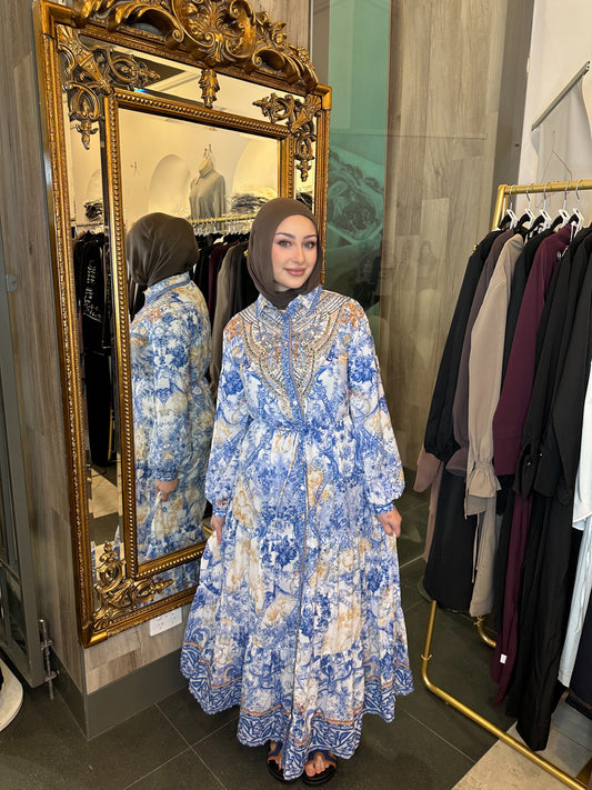 Samira Printed Dress