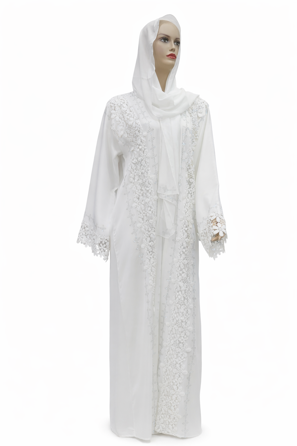 White abaya