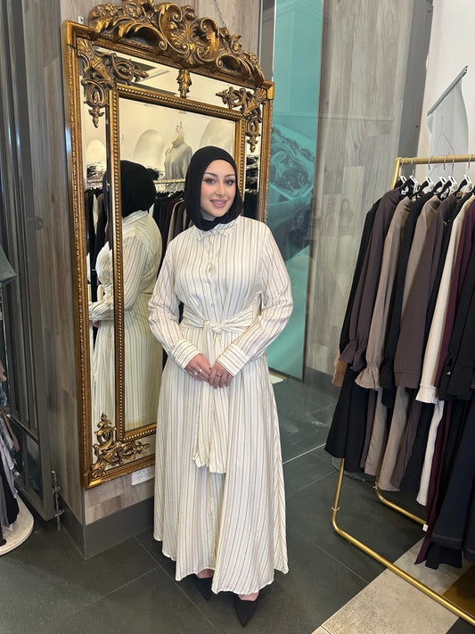 Heba Stripe Dress