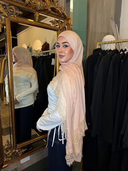 Lace Modal Hijab