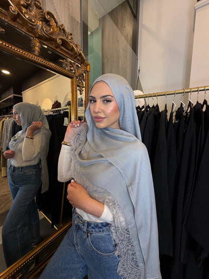 Lace Modal Hijab