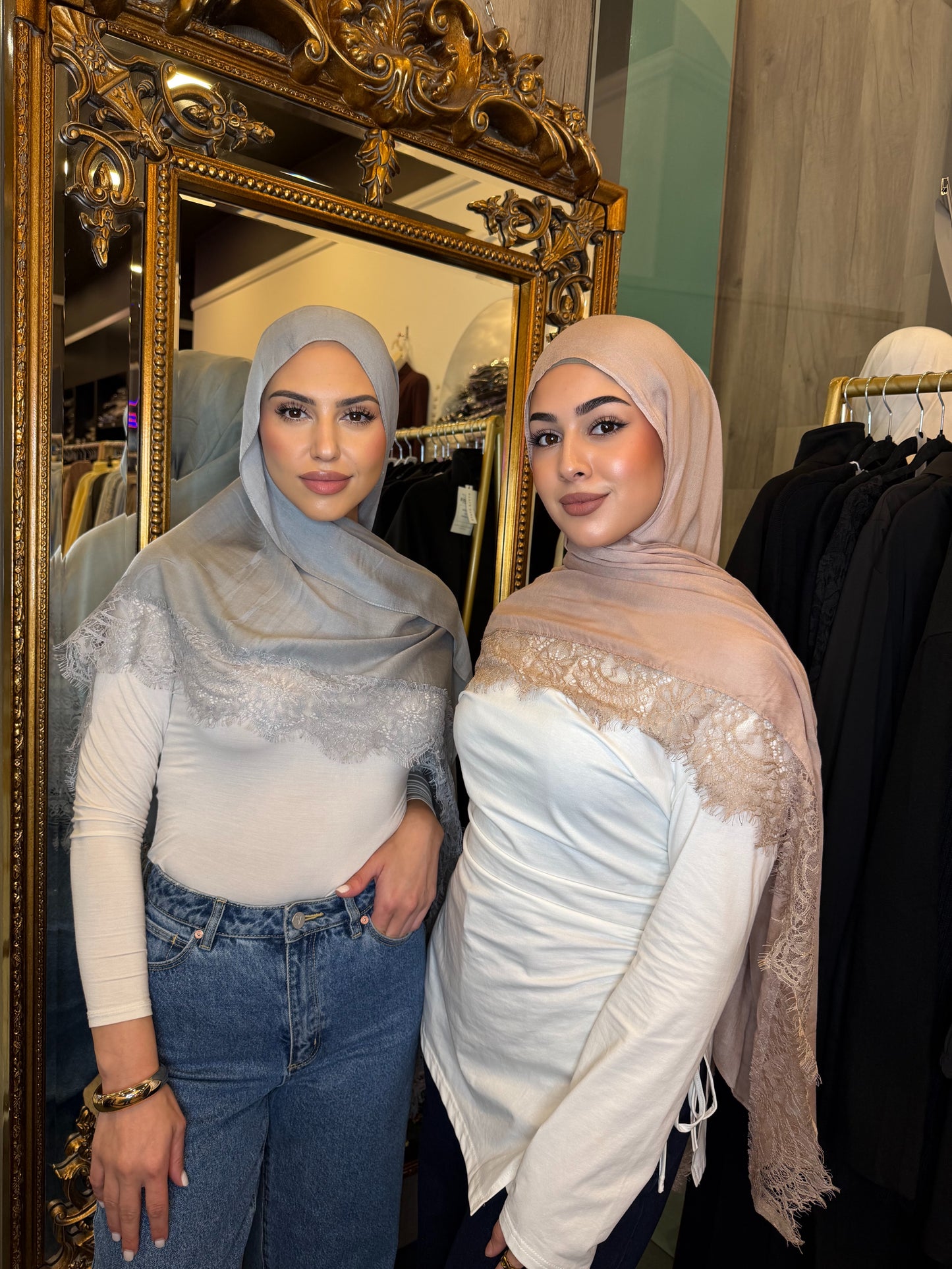 Lace Modal Hijab