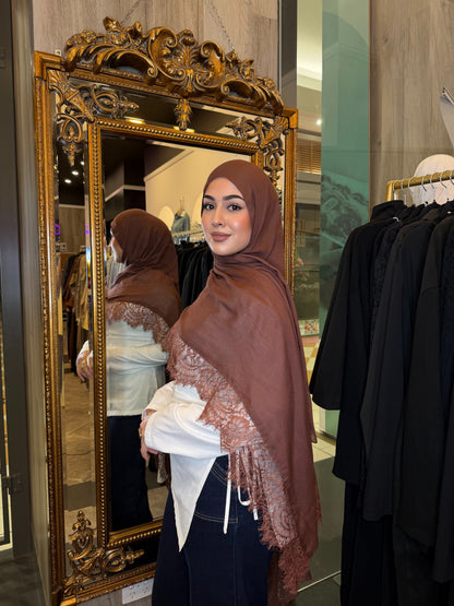 Lace Modal Hijab