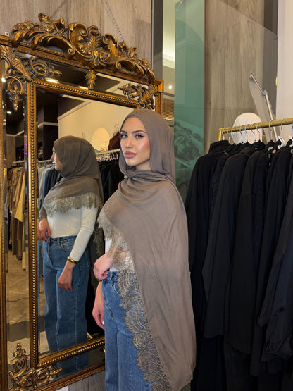 Lace Modal Hijab