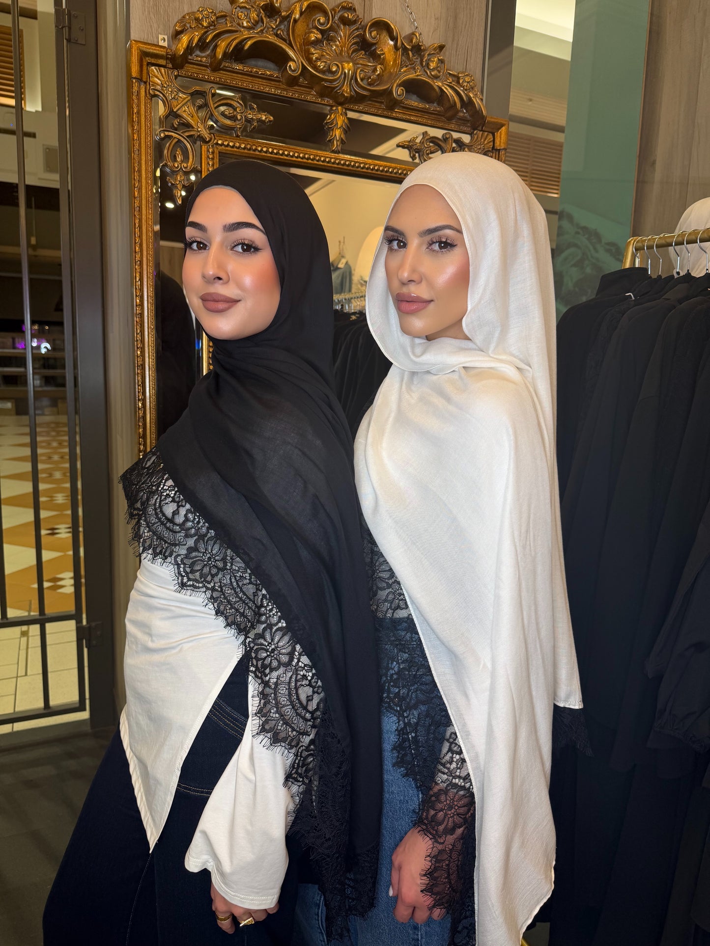 Lace Modal Hijab
