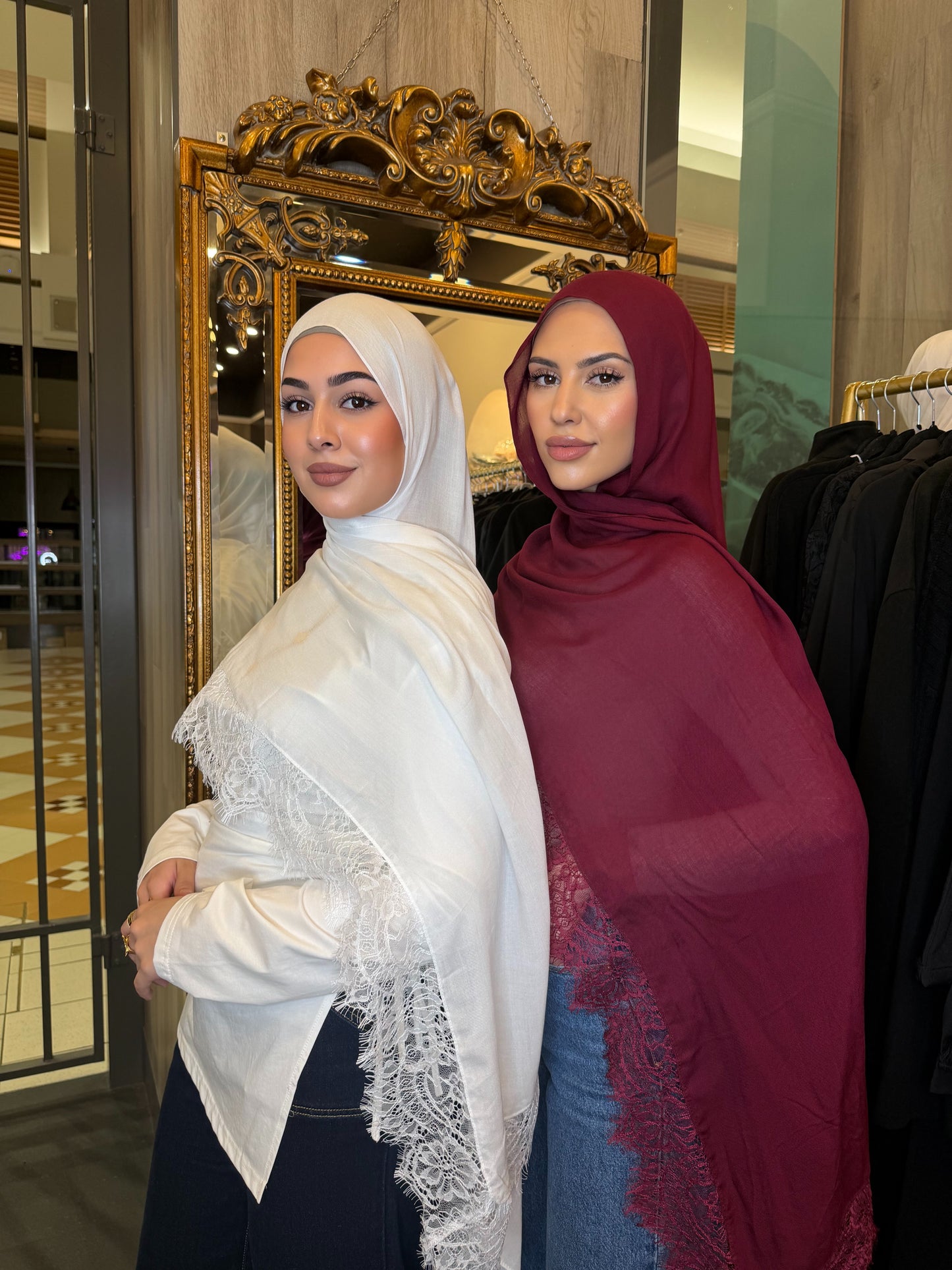 Lace Modal Hijab
