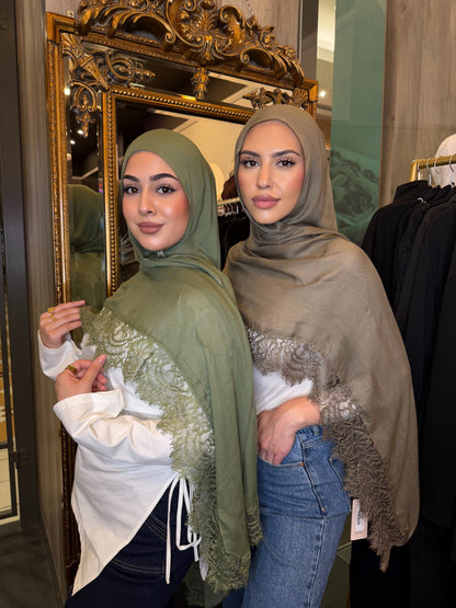 Lace Modal Hijab