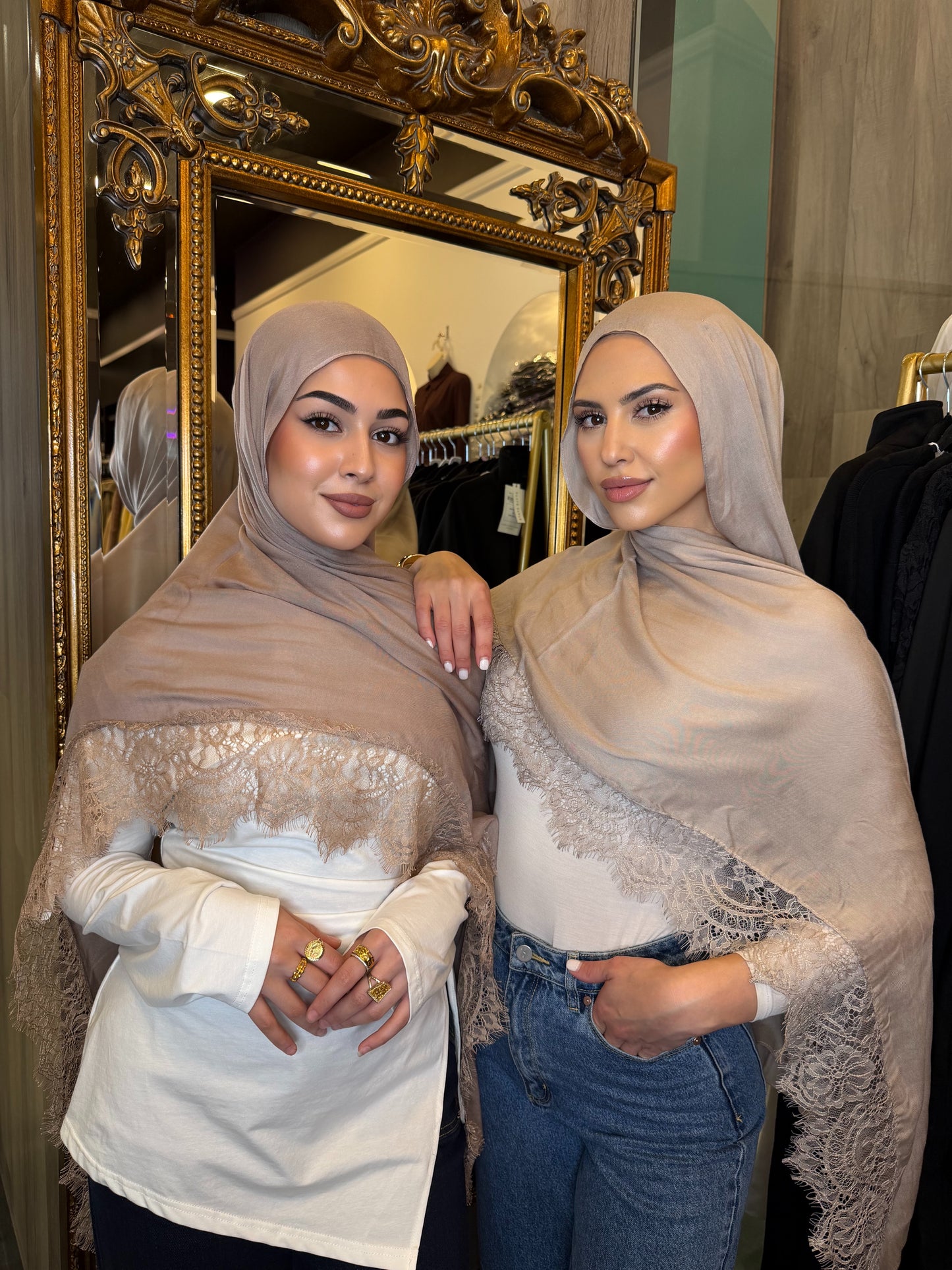 Lace Modal Hijab
