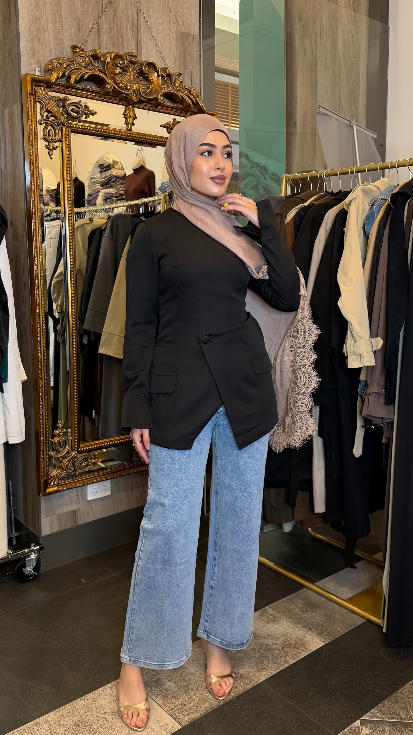 Batoul asymmetrical Blazer