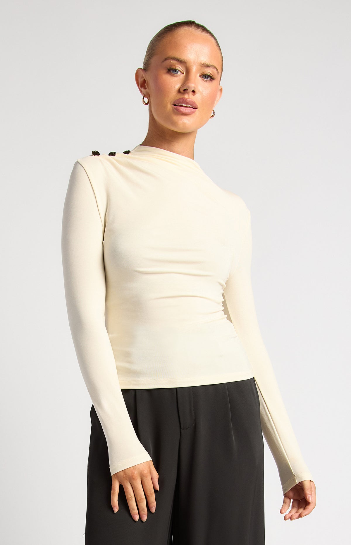 Ivelle Gathered Top