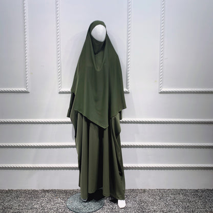 Yasmine Abaya Army Green