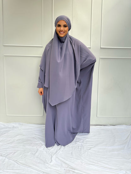 Yasmine Abaya Dark Grey