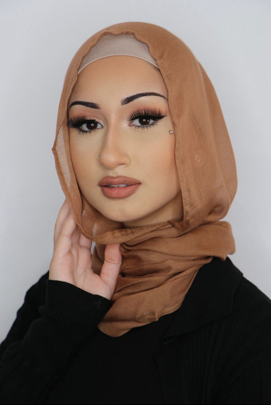 Modal Hijab (Chestnut)