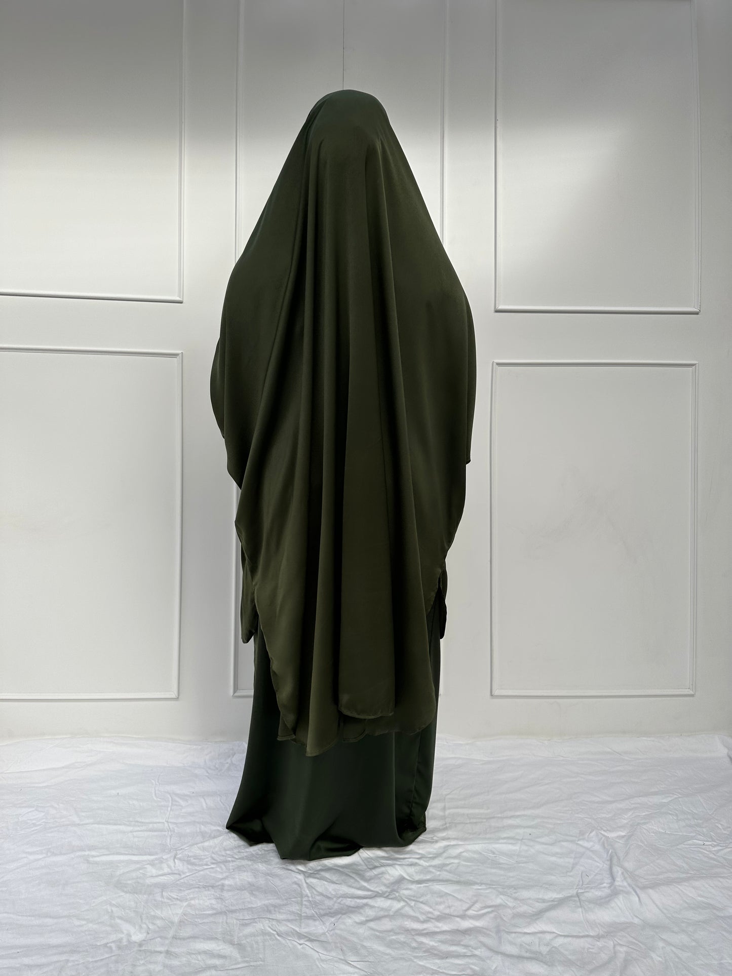 Aisha Jilbab Army Green