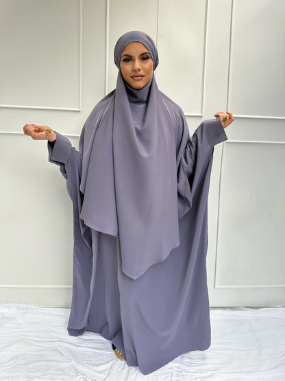 Yasmine Abaya Dark Grey