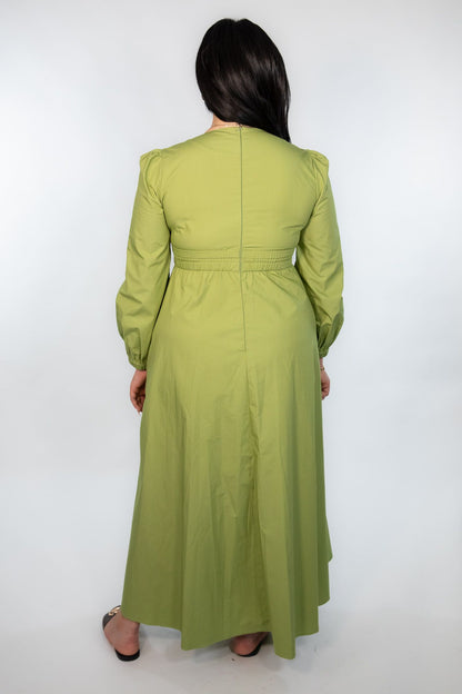 Mona Maxi Dress-Green