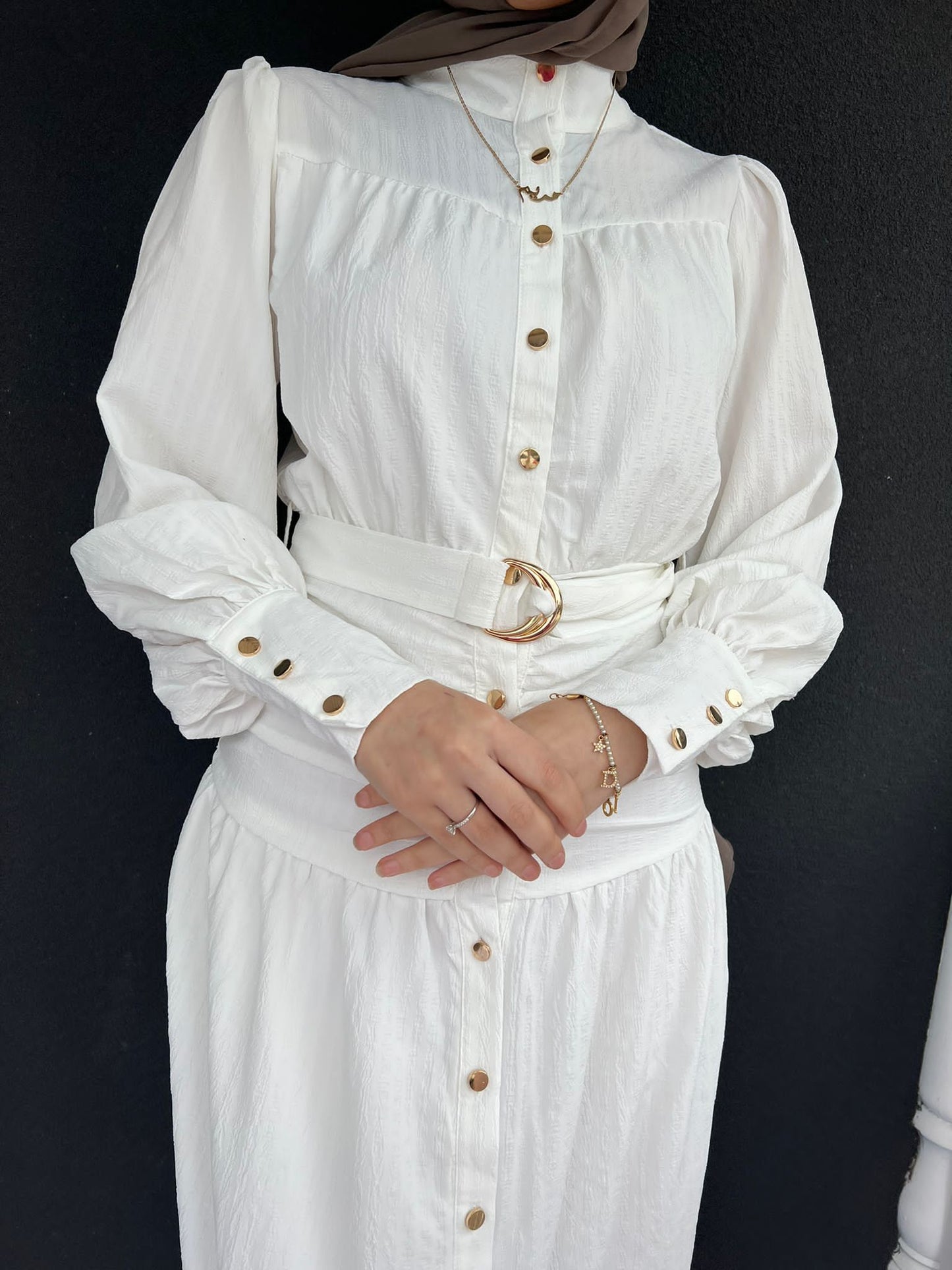 Maya Dress (White)