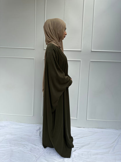 Yasmine Abaya Army Green