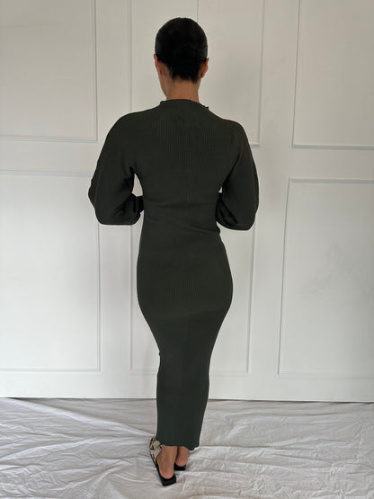 Sara Dress (Khaki)