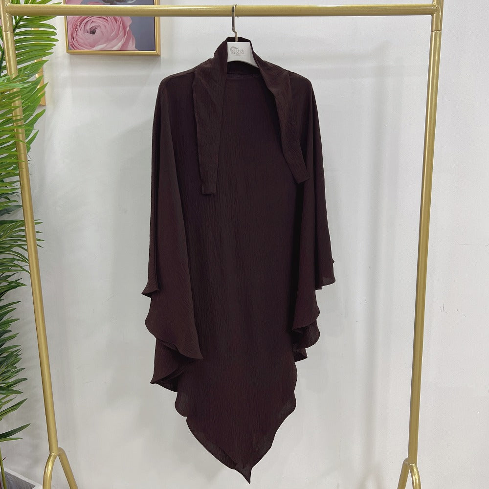 Khadija Khimar Dark Coffee