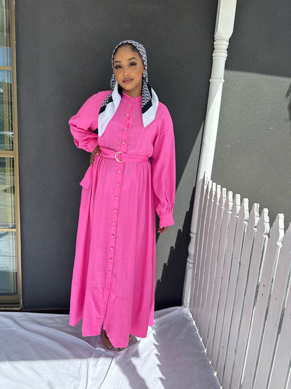 Aminah Dress (Pink)