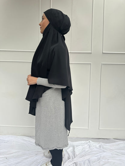 Yasmine Khimar Black